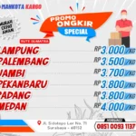 jasa ekspedisi kargo surabaya sumatera murah